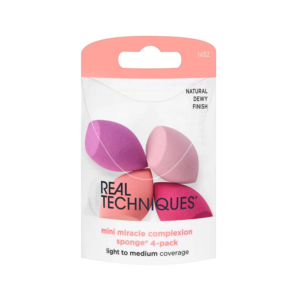 REAL TECHNIQUE MINI MIRACLE COMPLEXION SPONG 4 PACKS