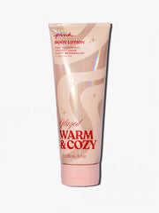 Warm and Cozy Pink glazed lotion