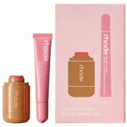 rhode 
Pocket Pair Limited Edition Lip + Cheek Set Color: sprinkle + ribbon - a pink pair