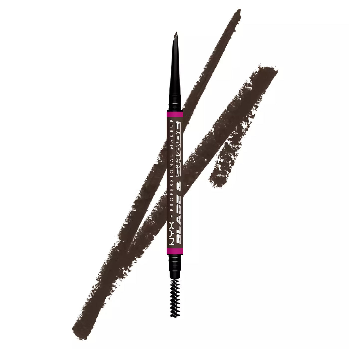 NYX Blade & Shade Nano Brow Pencil
 Dual-edged brow pencil for precisely filled + naturally shaded  brows in twelve colors Taupe