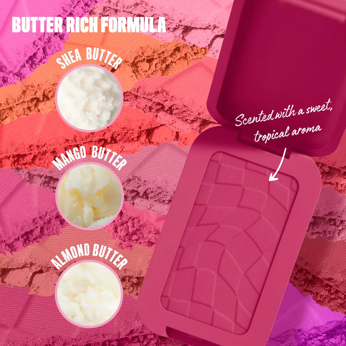 Buttermelt Blush
NYX High pigment buttery soft powder blush. Fade & transfer resistant with up to 12HR wear shade:11 butta than before