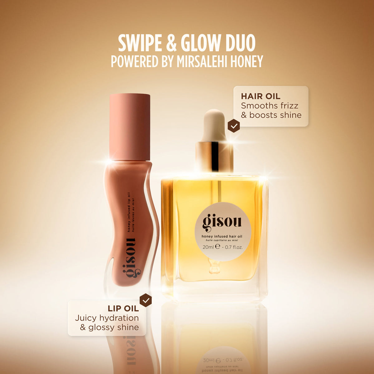 GISOU Swipe & Glow Duo