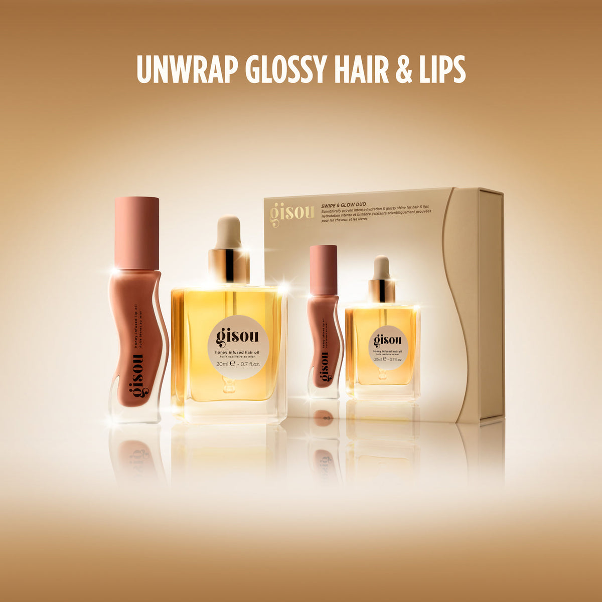 GISOU Swipe & Glow Duo