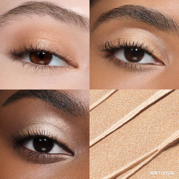 MAKEUP BY MARIO 
Long-Wear Cream Eyeshadow Color: Honey Crystal - champagne goldNew