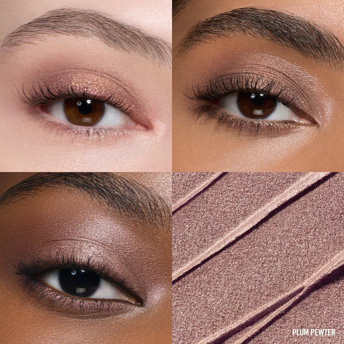 MAKEUP BY MARIO 
Long-Wear Cream Eyeshadow Color: Plum Pewter - taupe plumNew