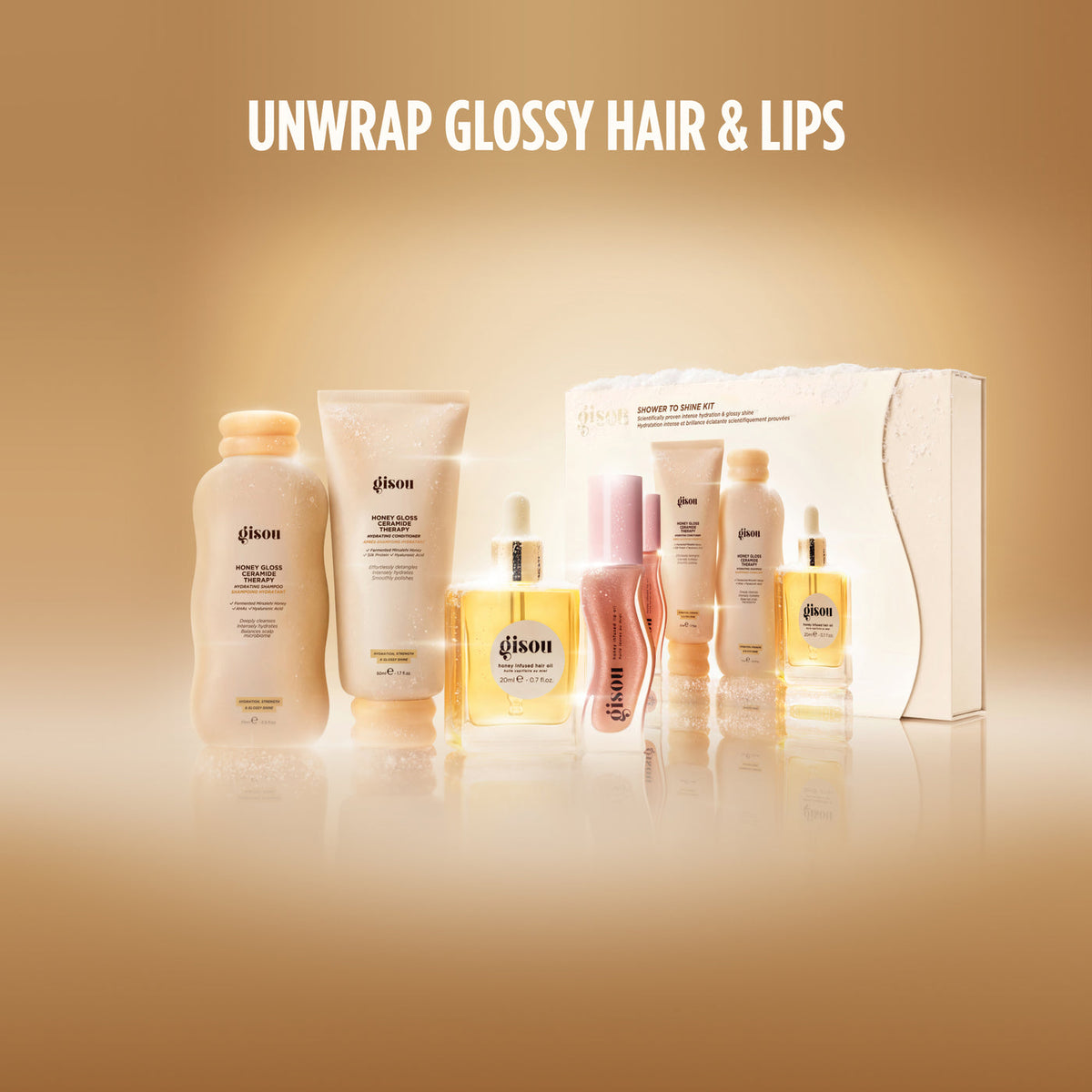 GISOU Shower To Shine Kit