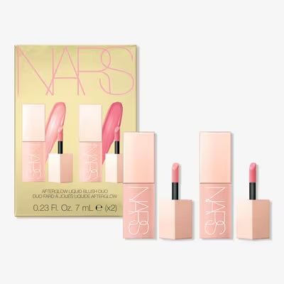 NARS AFTERGLOW LIQUID BLUSH DUO - ORGASM X BUBBLY -