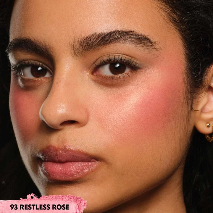 YVES SAINT LAURENT MAKE ME BLUSH 24H BUILDABLE BLURRING POWDER BLUSH -93 restless rose -