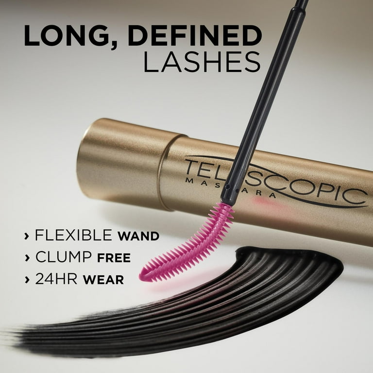 L'Oreal Paris Telescopic Original Washable Intense Lengthening Mascara, Black,