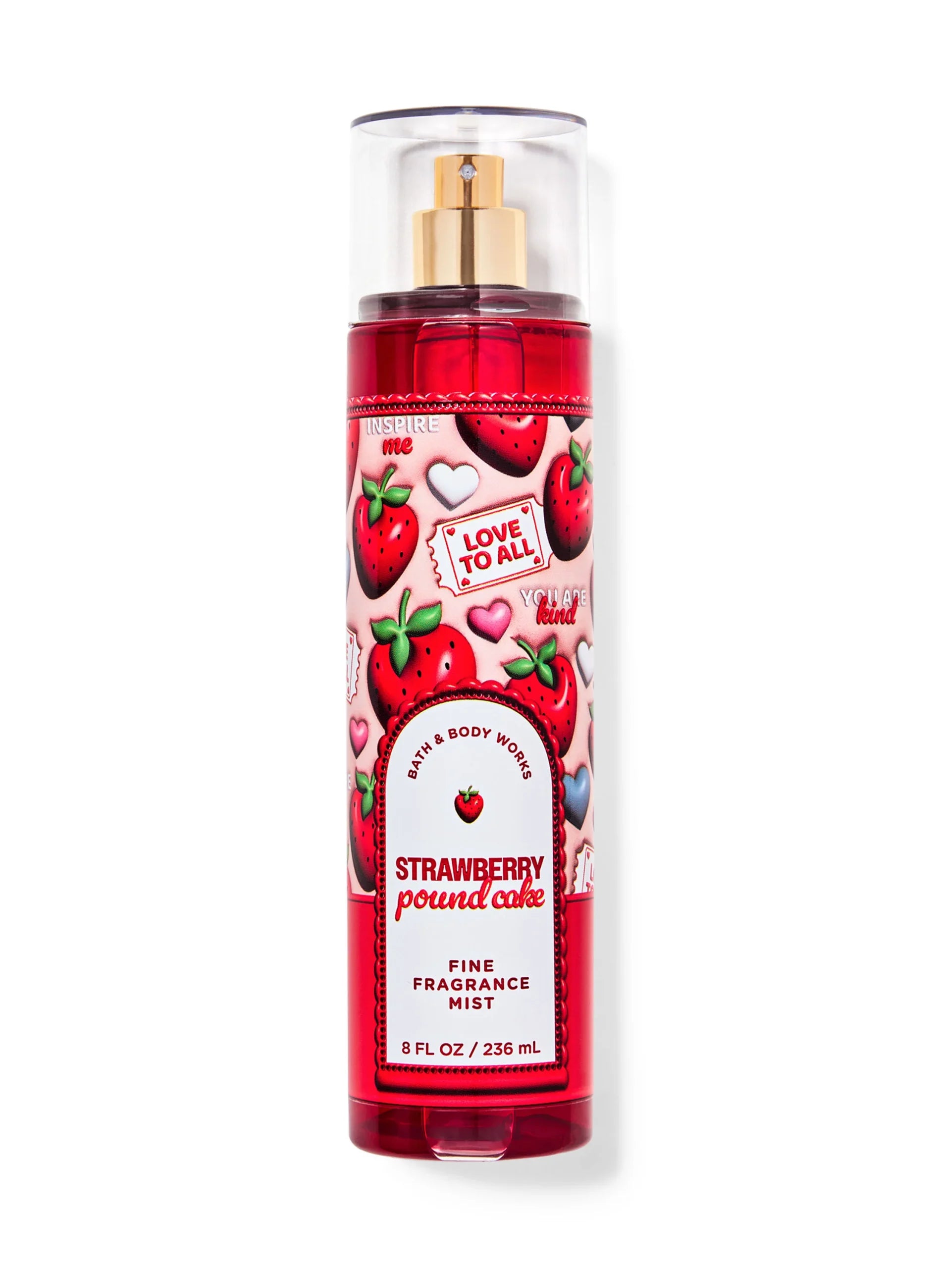 BATH+BODY WORKS-STRAWBERRY POUND CAKE