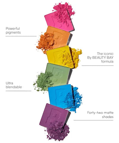 By BEAUTY BAY Bright Matte 42 Colour Palette