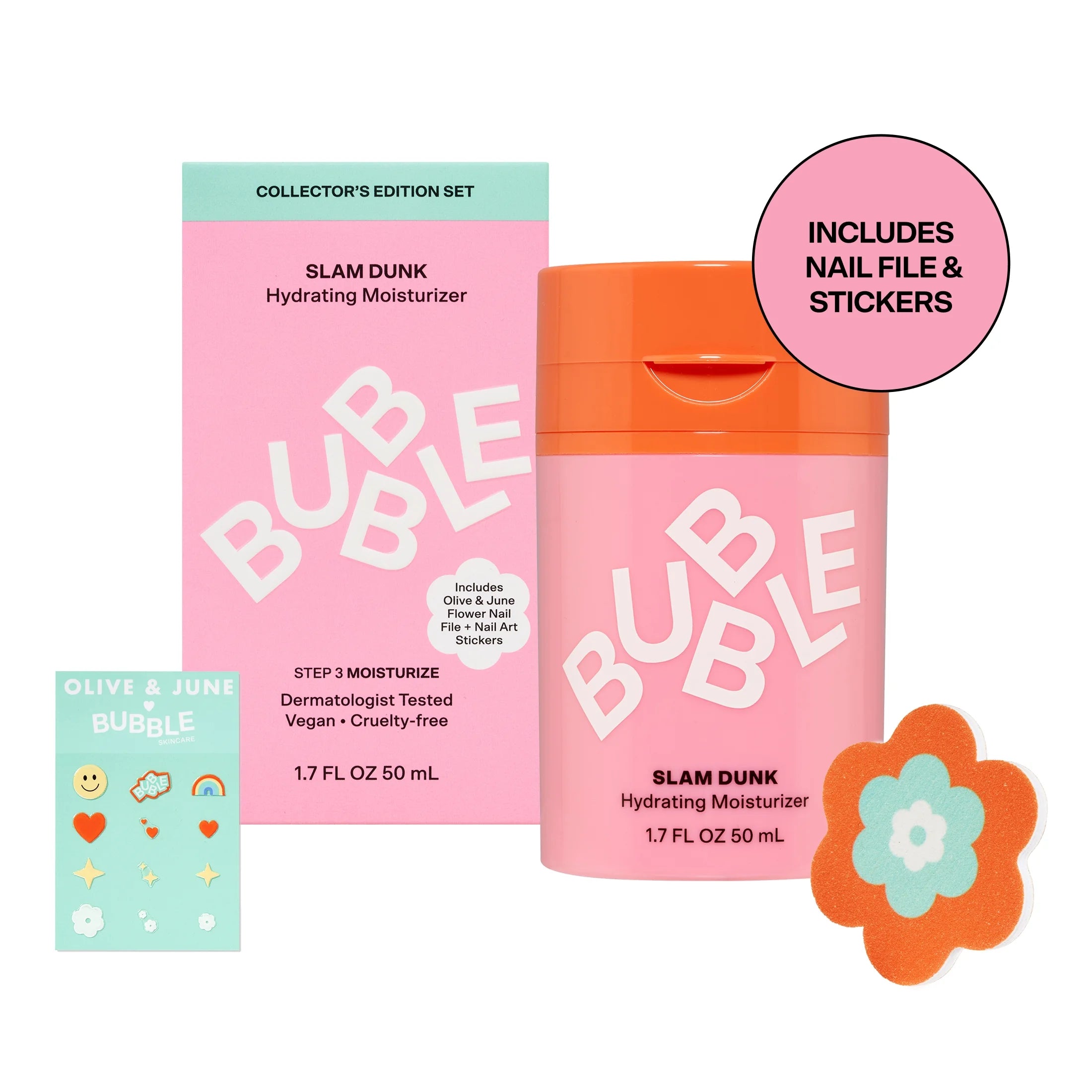 BUBBLE COLLECTORS EDITION SET - SLAM DUNK HYDRATING MOISTURIZER