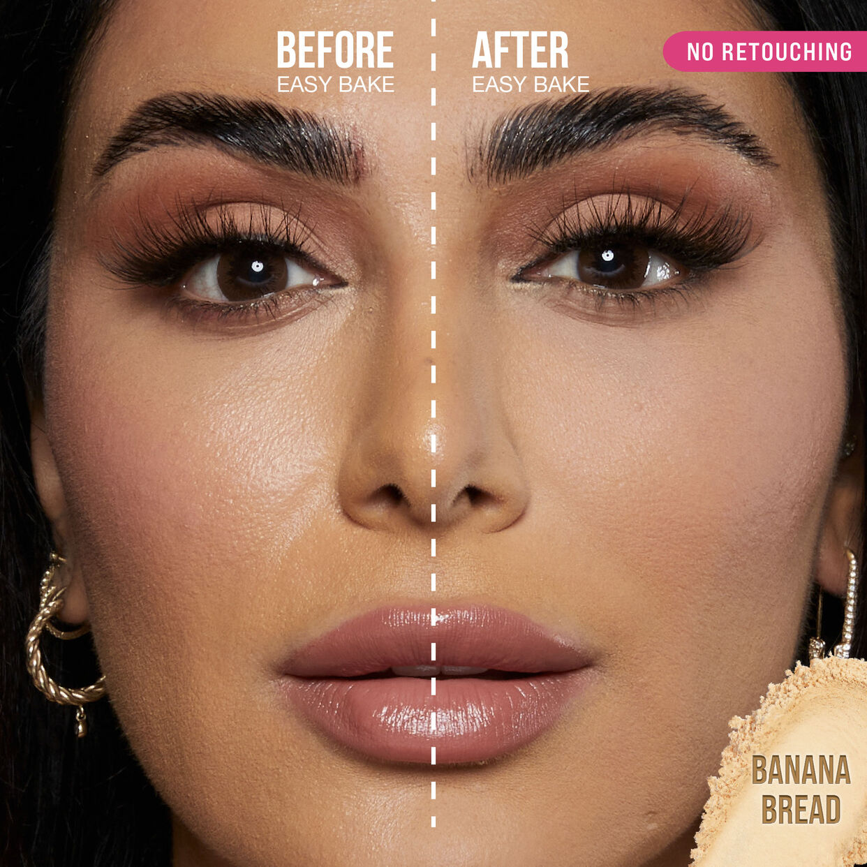 HUDA BEAUTY EASY BAKE LOOSE BAKING AND SETTING POWDER - BANANA BREAD -