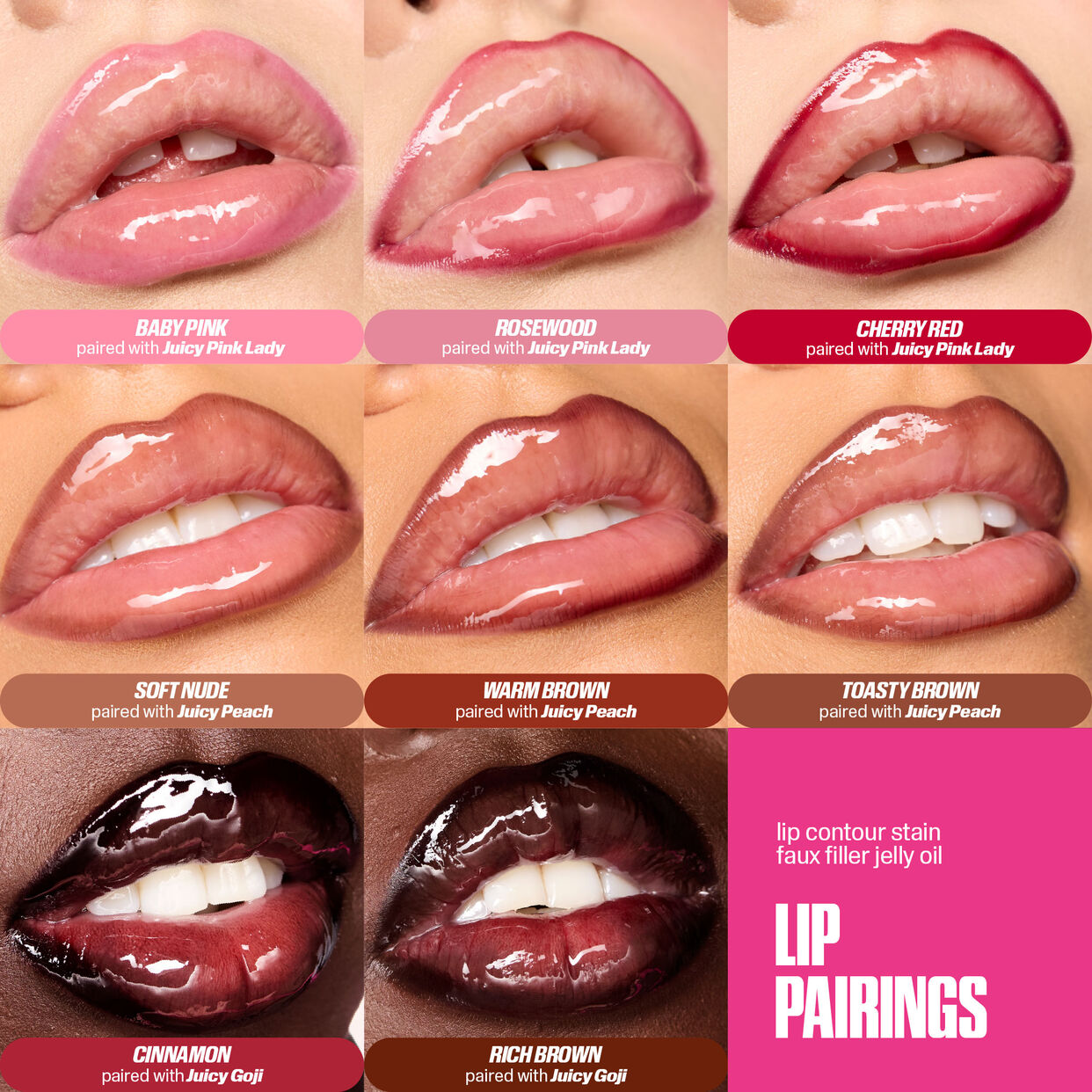 HUDA BEAUTY Faux Filler Jelly Oil Peach