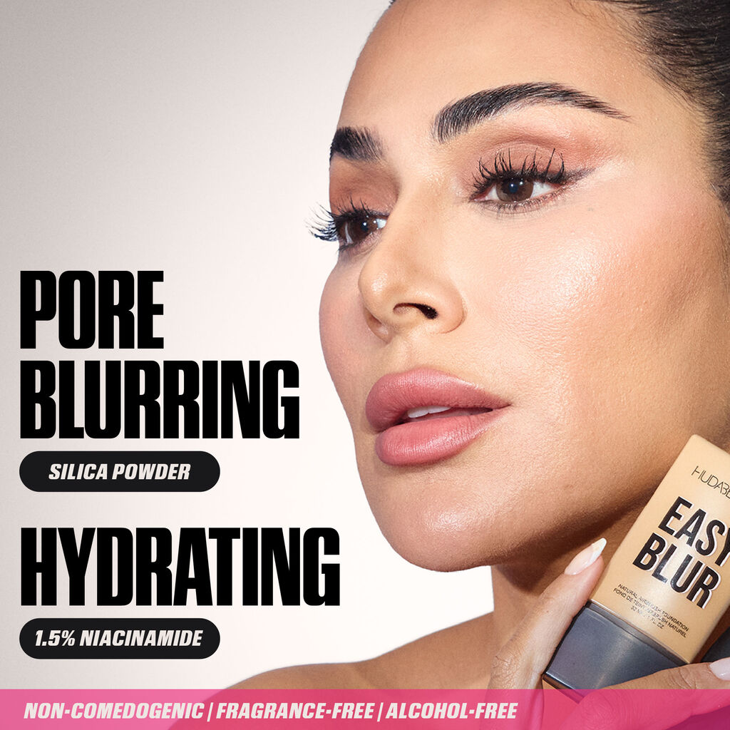 Huda Beauty Easy Blur Natural Airbrush Foundation with Niacinamide - Chai210-