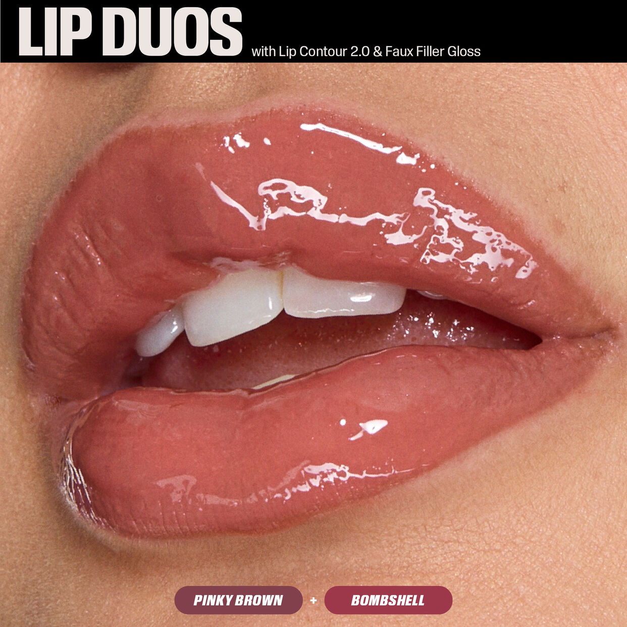 HUDA BEAUTY Juicy Bombshell Lip Duo
