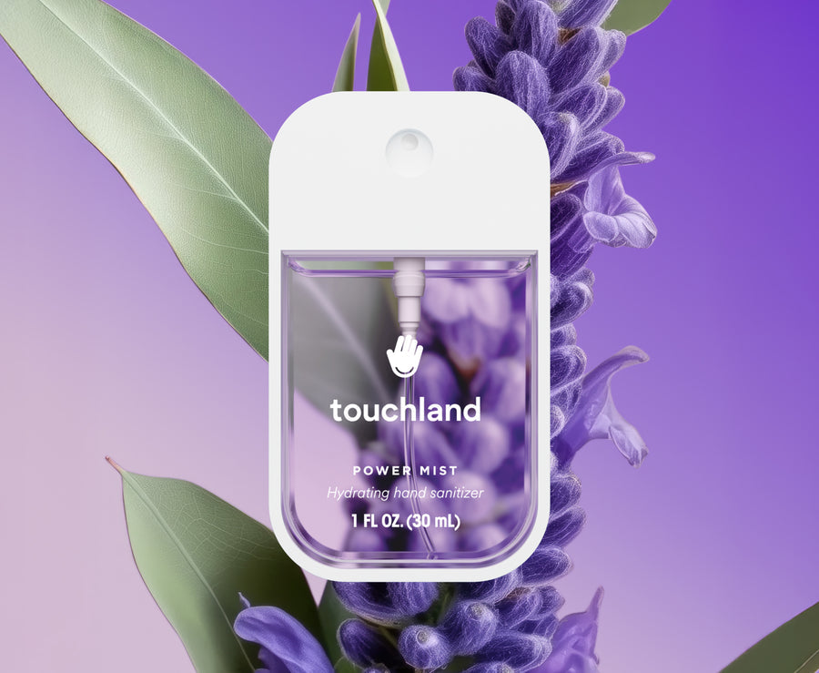 TOUCH LAND Power Mist Hand Sanitizer -LAVENDER