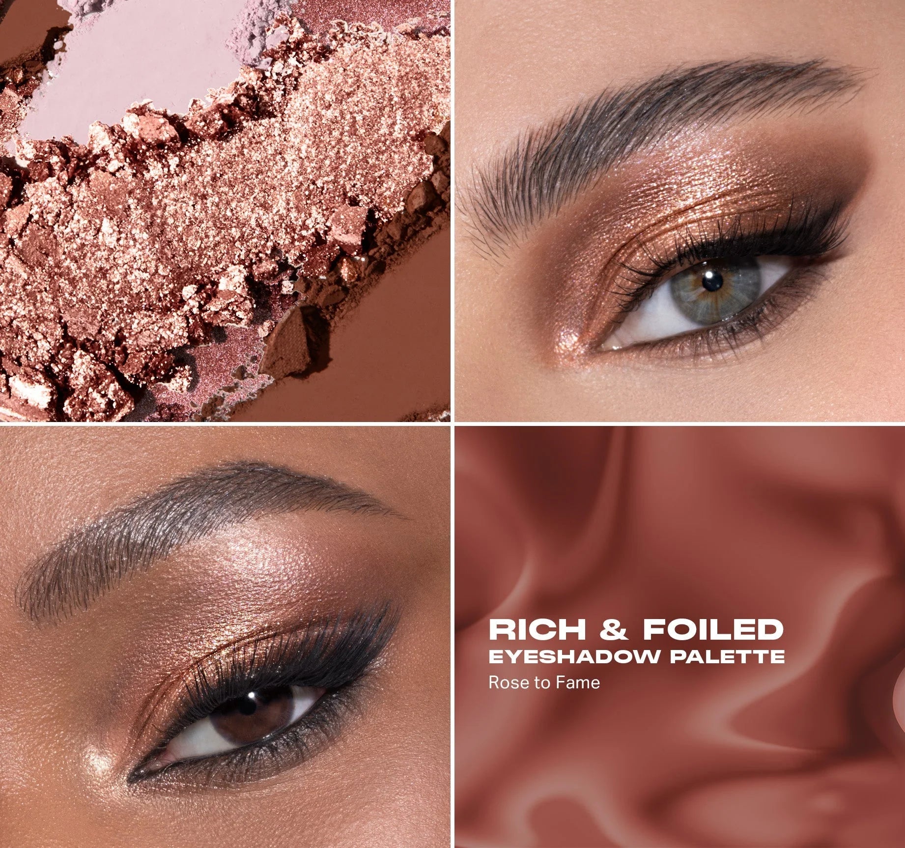MORPHE Rich & Foiled Artistry Palette-Rose to Fame