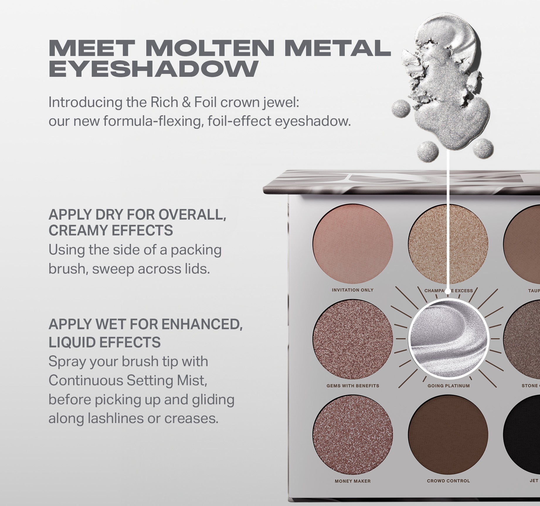 MORPHE Rich & Foiled Artistry Palette