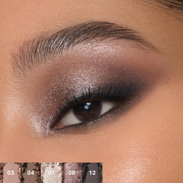 ChromaPlus 12-Pan Eyeshadow Palette-MOON STONE
