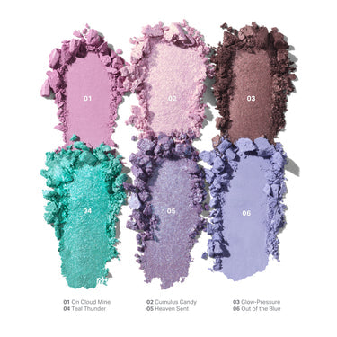 MORPHE ChromaPlus 6-Pan Eyeshadow Palette-Sky Fi