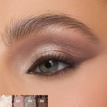 MORPHE ChromaPlus 6-Pan Eyeshadow Palette-Rich Glitch