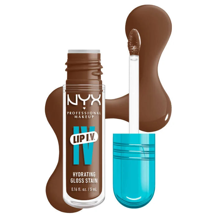 NYX LIP I.V HYDRATING GLOSS SERUM - SLPASH N SPICE -