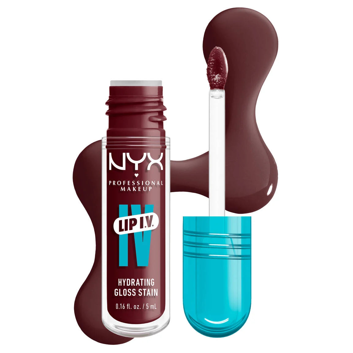 NYX LIP IV HYDRATING GLOSS SERUM -  MAUVE N MOIST!