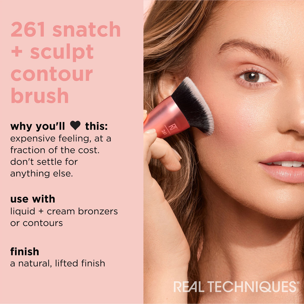 REAL TECHNIQUE  SNATCH + SCULP CONTOUR BRUSH