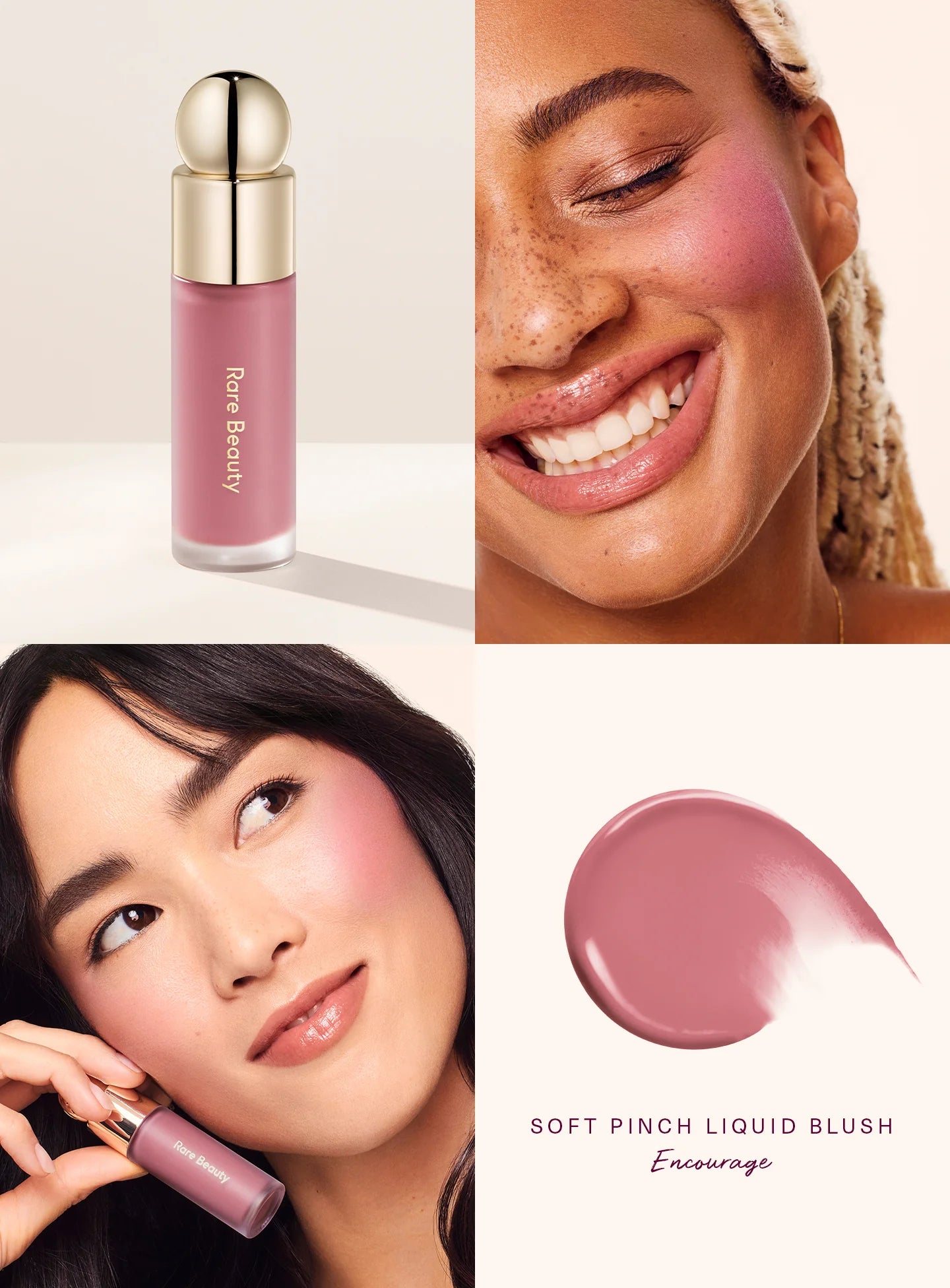 RARE BEAUTY SOFT PINCH MATTE LIQUID BLUSH - ENCOURAGE-