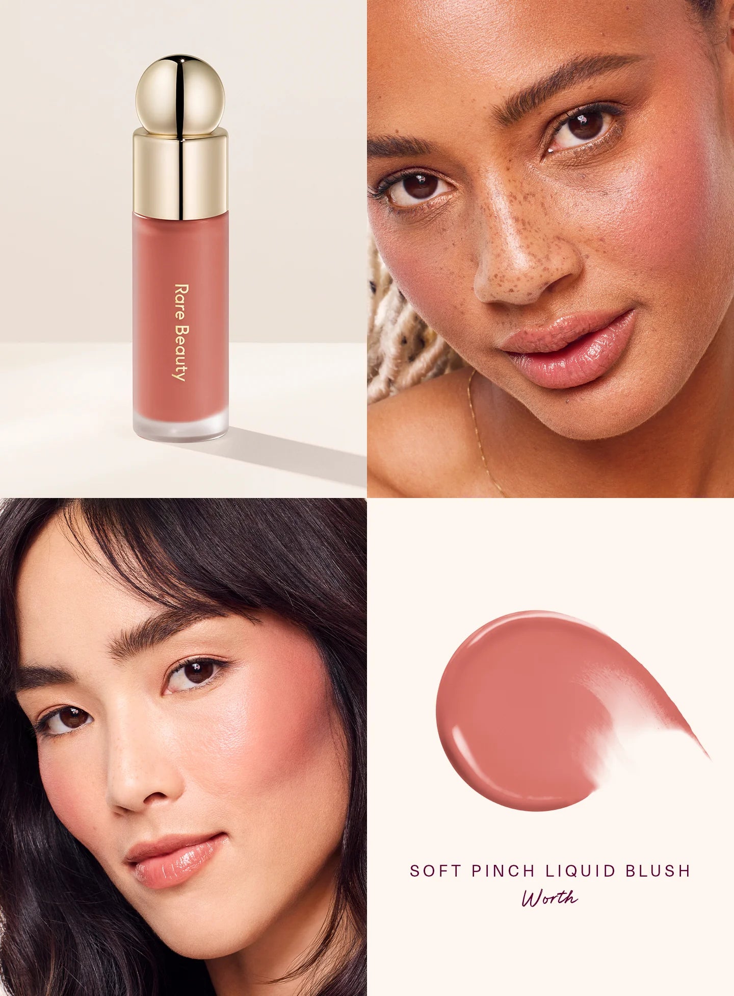 RARE BEAUTY SOFT PINCH LIQUID BLUSH - WORTH -