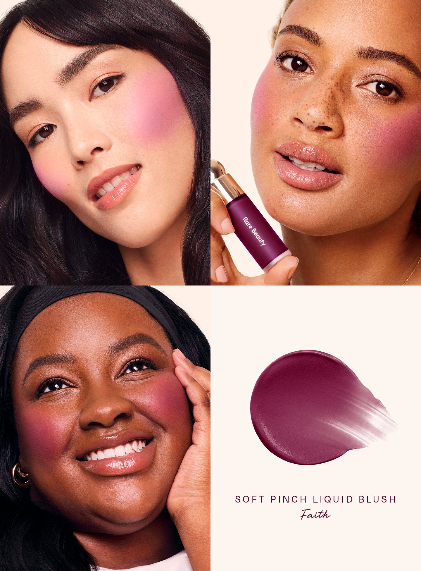 RARE BEAUTY SOFT PINCH LIQUID BLUSH - FAITH -