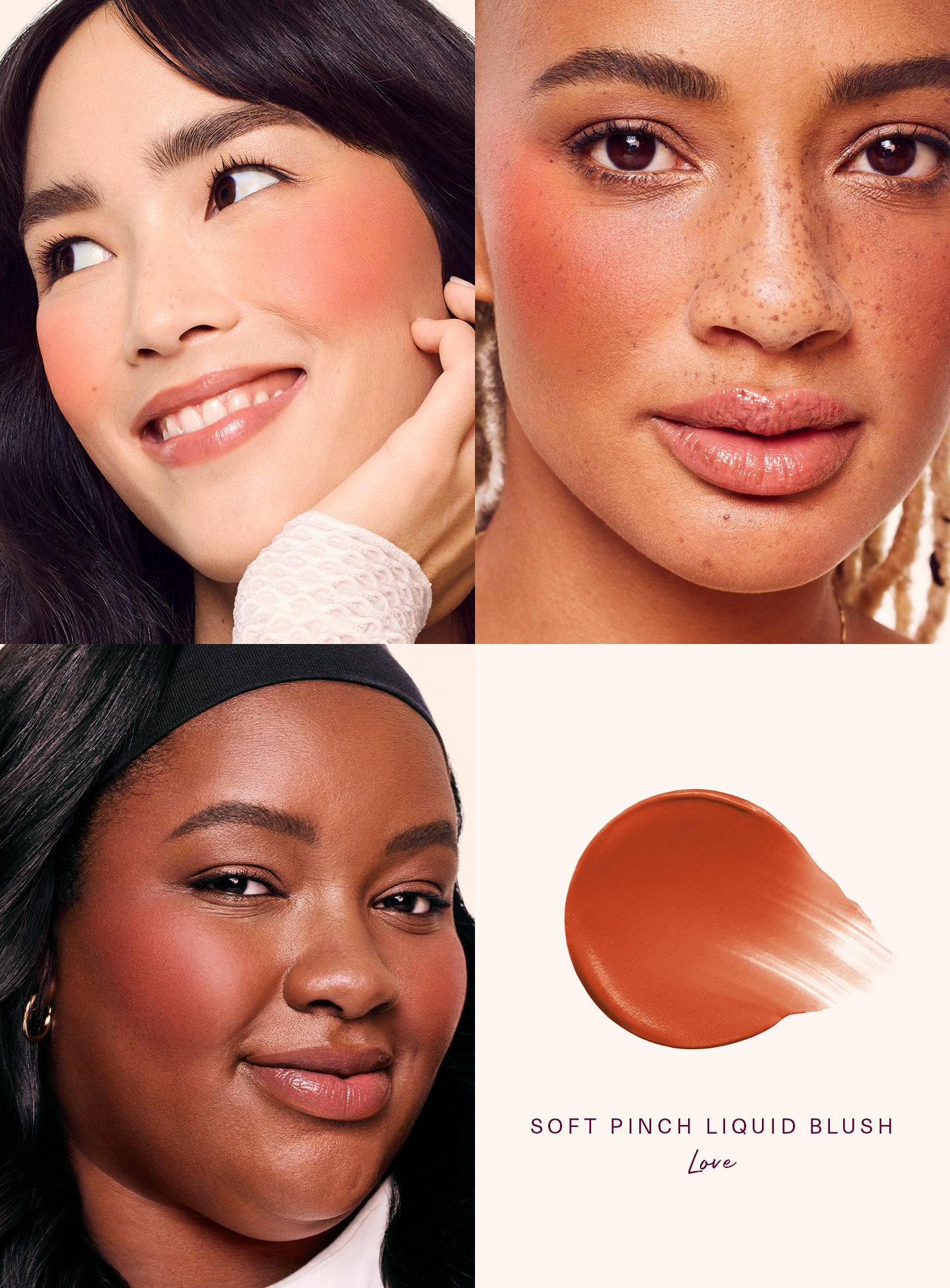 RARE BEAUTY SOFT PINCH MATTE LIQUID BLUSH - LOVE -