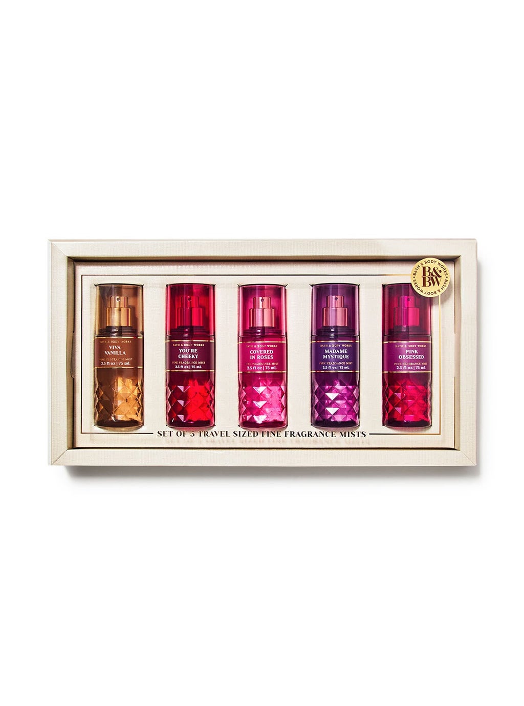 BATH AND BODY SET OF 5 FRAGRANCES