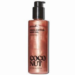 PINK HIGHLIGHTING BODY OIL COCONUT OIL 236ML