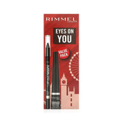 RIMMEL LONDON EYES ON YOU - PENCIL AND LIQUID EYE LINER -