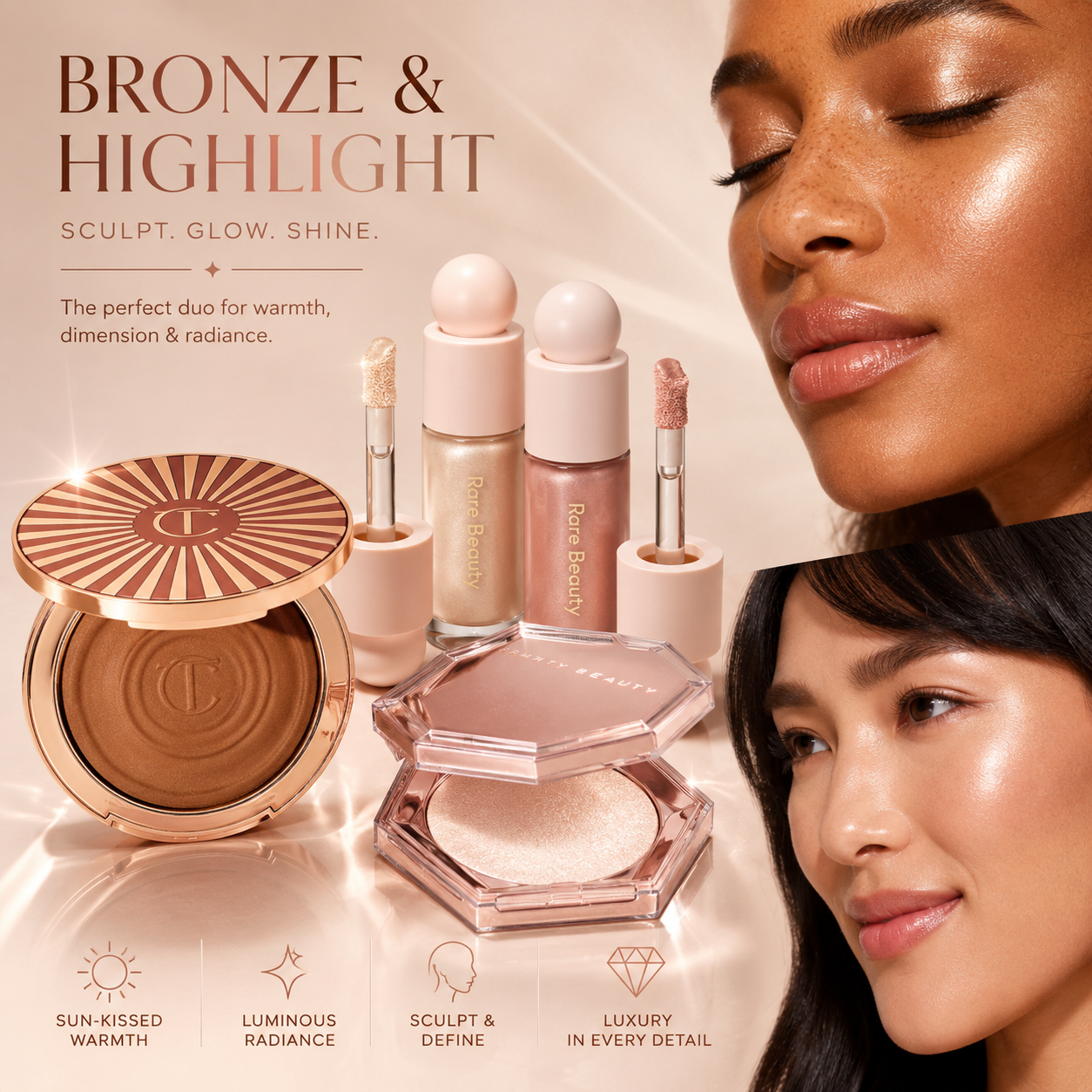 Blush & Bronze