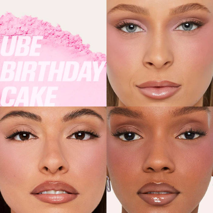 HUDA BEAUTY Easy Bake Blurring Loose Baking & Setting Powder UBE BIRTHDAY CAKE