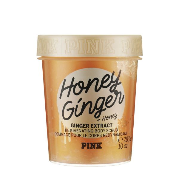 PINK - HONEY AND GINGER BODY SCRUB -