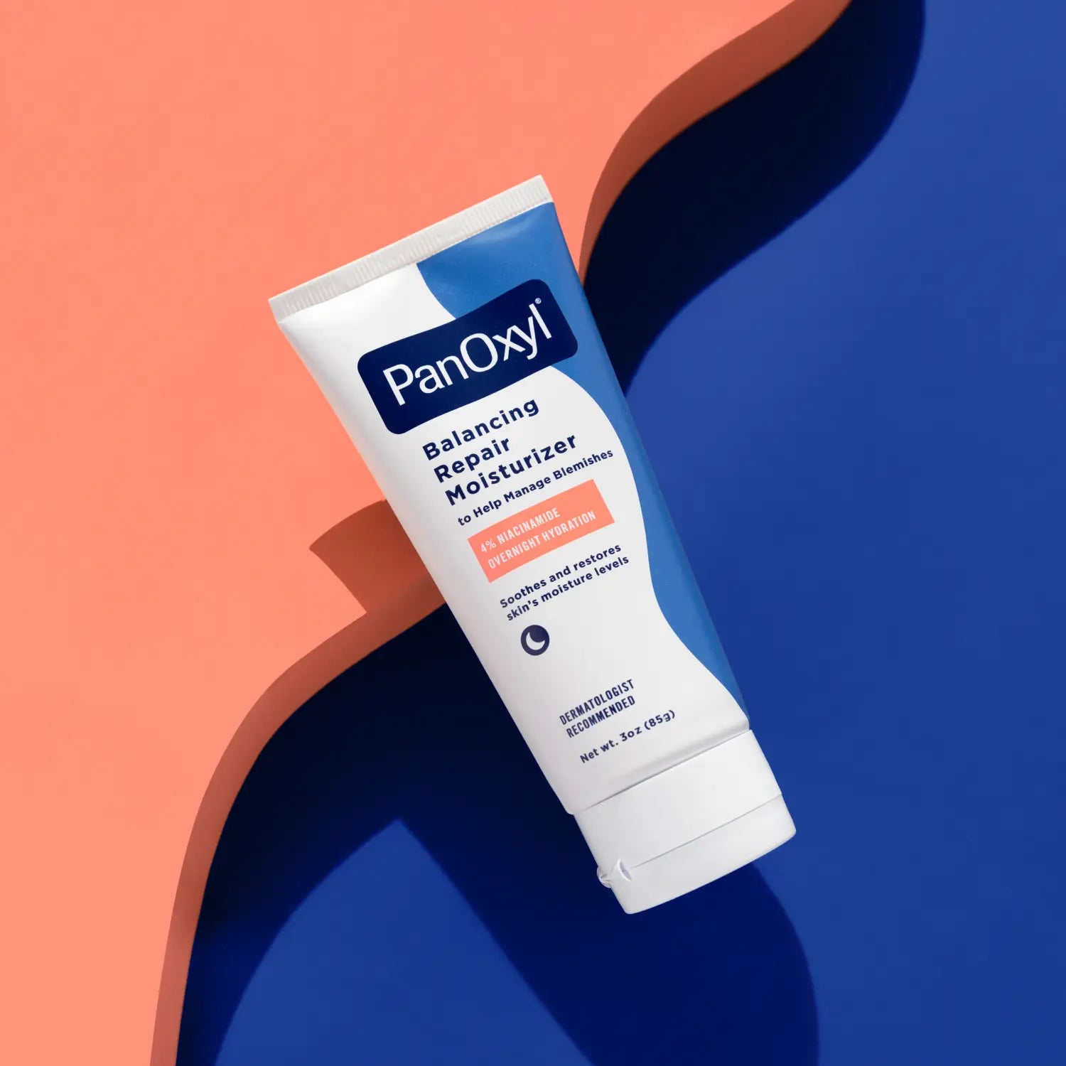 PANOXYL BALANCING REPAIR  MOISTURIZER 4% NIACINAMIDE OVERNIGHT HYDRATION MINIMIZE THE APPEARANCE OF PORES