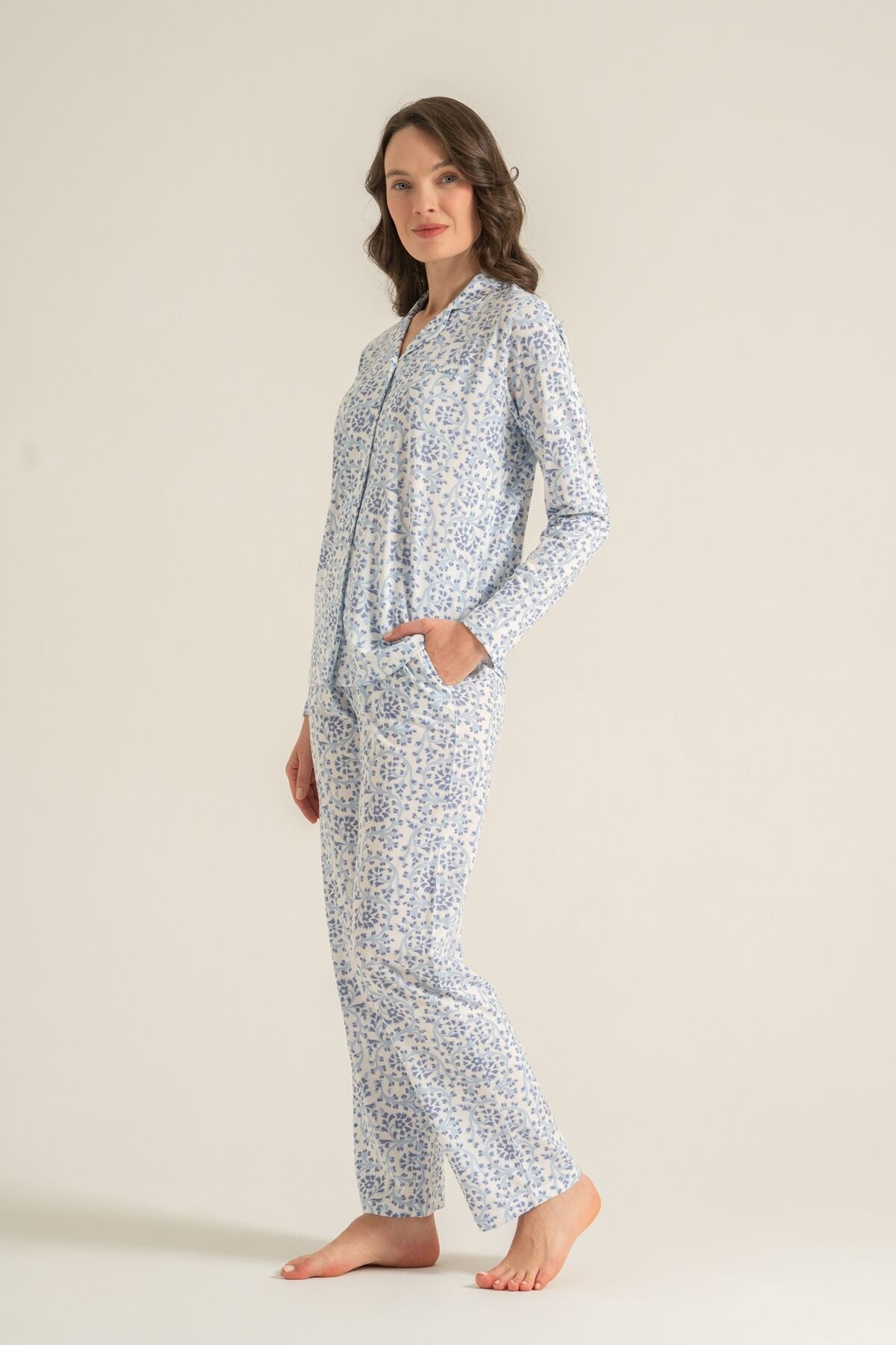 Pierre Cardin Flower Pyjama