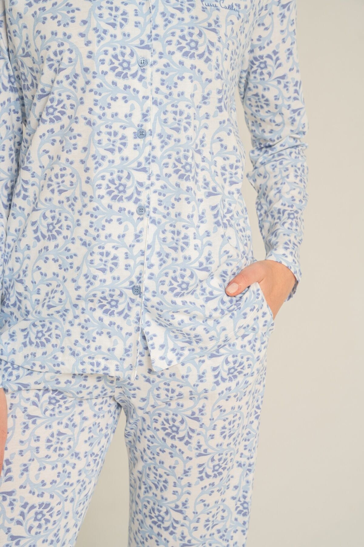 Pierre Cardin Flower Pyjama