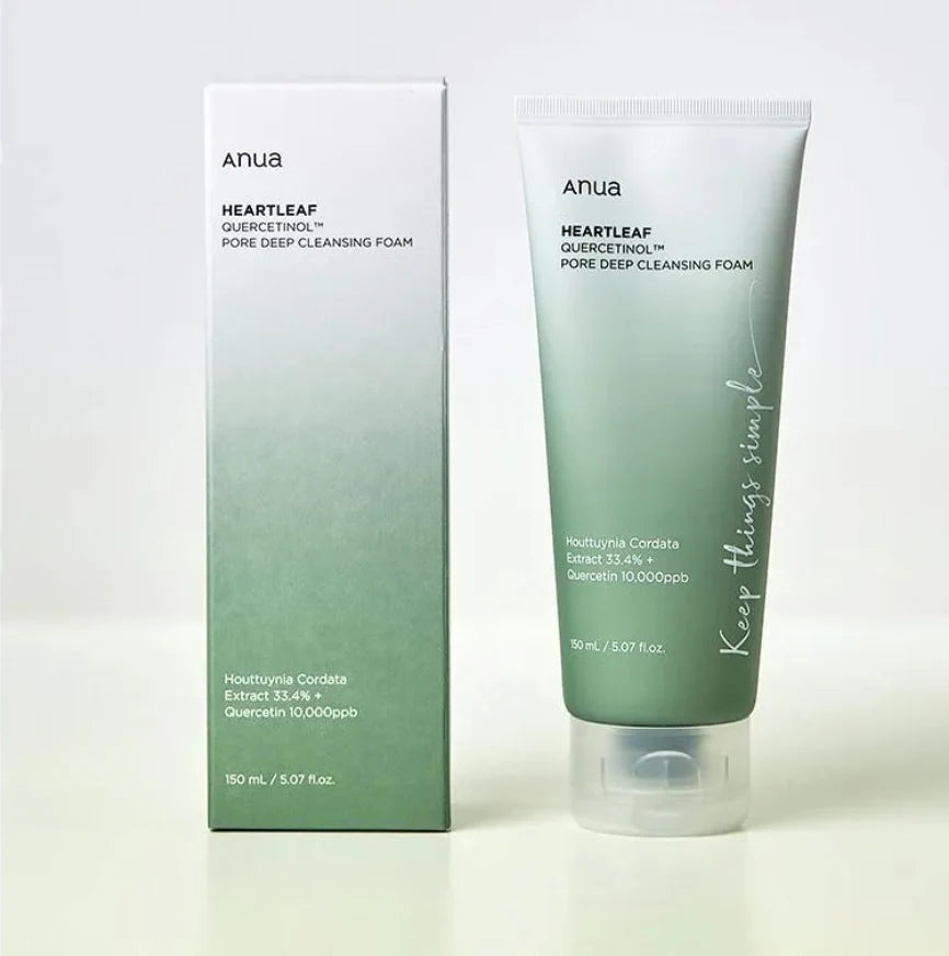 ANUA  HEARTLEAF PORE DEEP CLEANSING FOAM -150ML