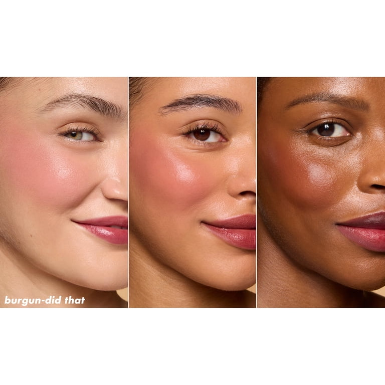 ELF Sheer For It Blush Tint, Buildable Stain For Lips + Cheeks, Burgun-did That