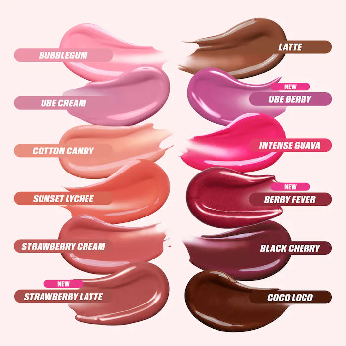 HUDA BEAUTY 
Blush Filter Soft Glow Liquid Blush Color: Ube Berry - rich electric lilac