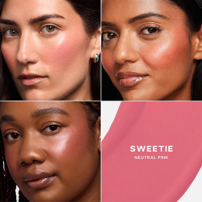 Saie 
Mini Dew Blush Liquid Cream Blush-SWEETIE