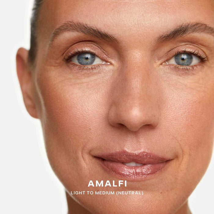 Saie 
SuperSuede™ Radiant Talc-Free Baked Powder Bronzer Color: Amalfi - light to medium with neutral undertones