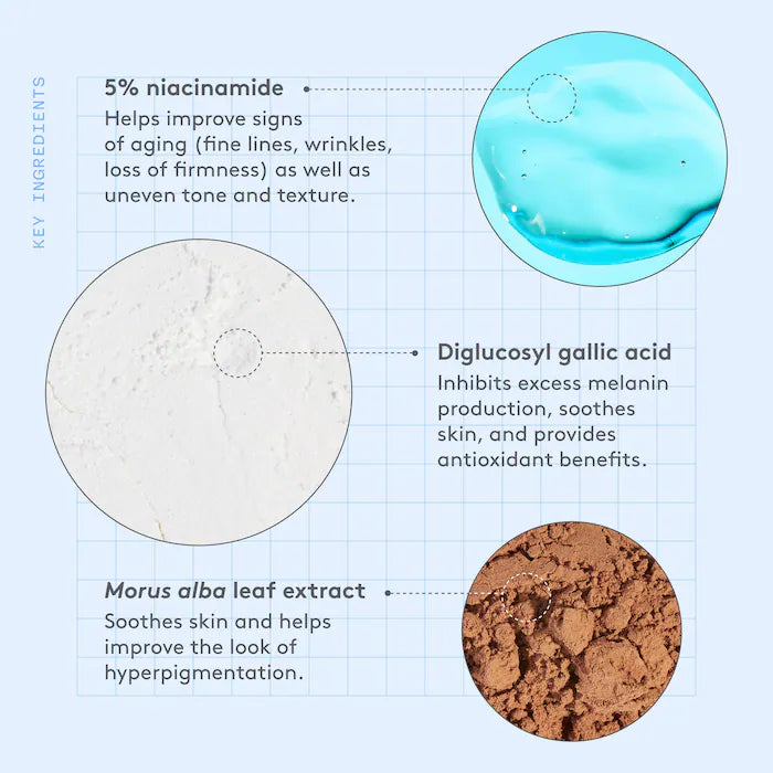 Drunk Elephant 
B-Goldi™ Bright Illuminating Drops with 5% Niacinamide- 30ml