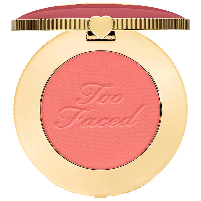Too Faced 
Cloud Crush Blurring Powder Blush.             Color: Head In The Clouds - dusty muted pink