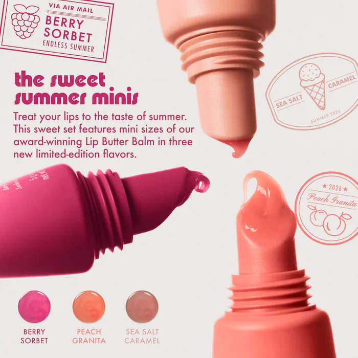 Summer Fridays 
The Sweet Summer Minis Lip Butter Balm Trio Set